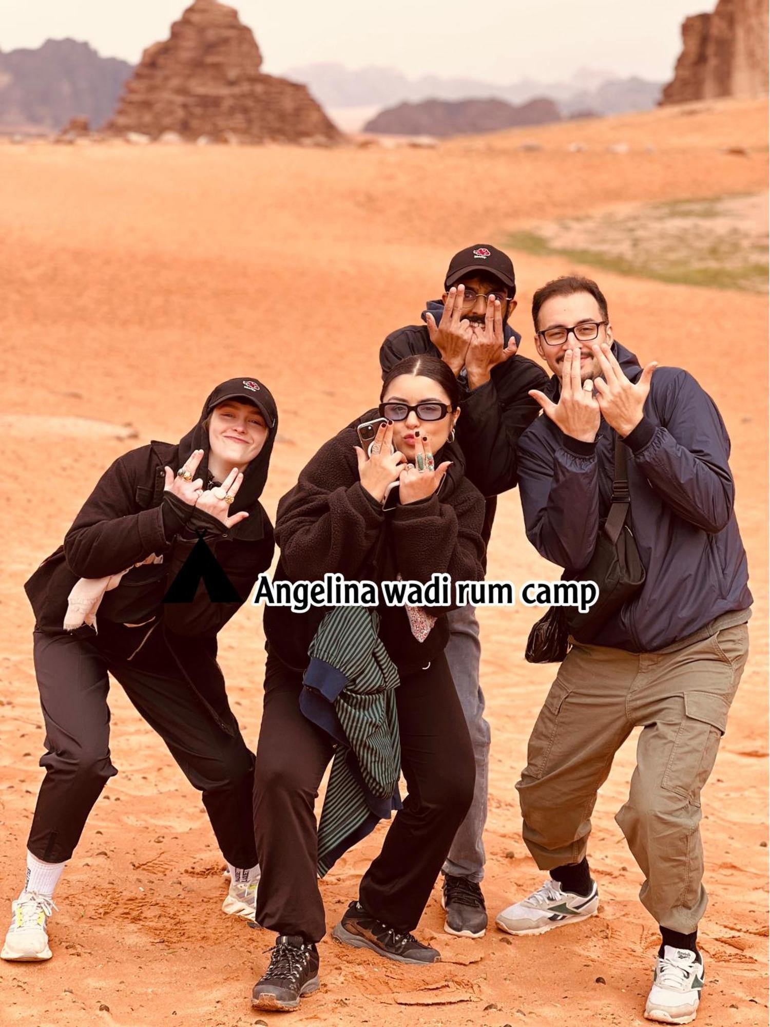 Angelina Wadi Rum Camp Eksteriør billede