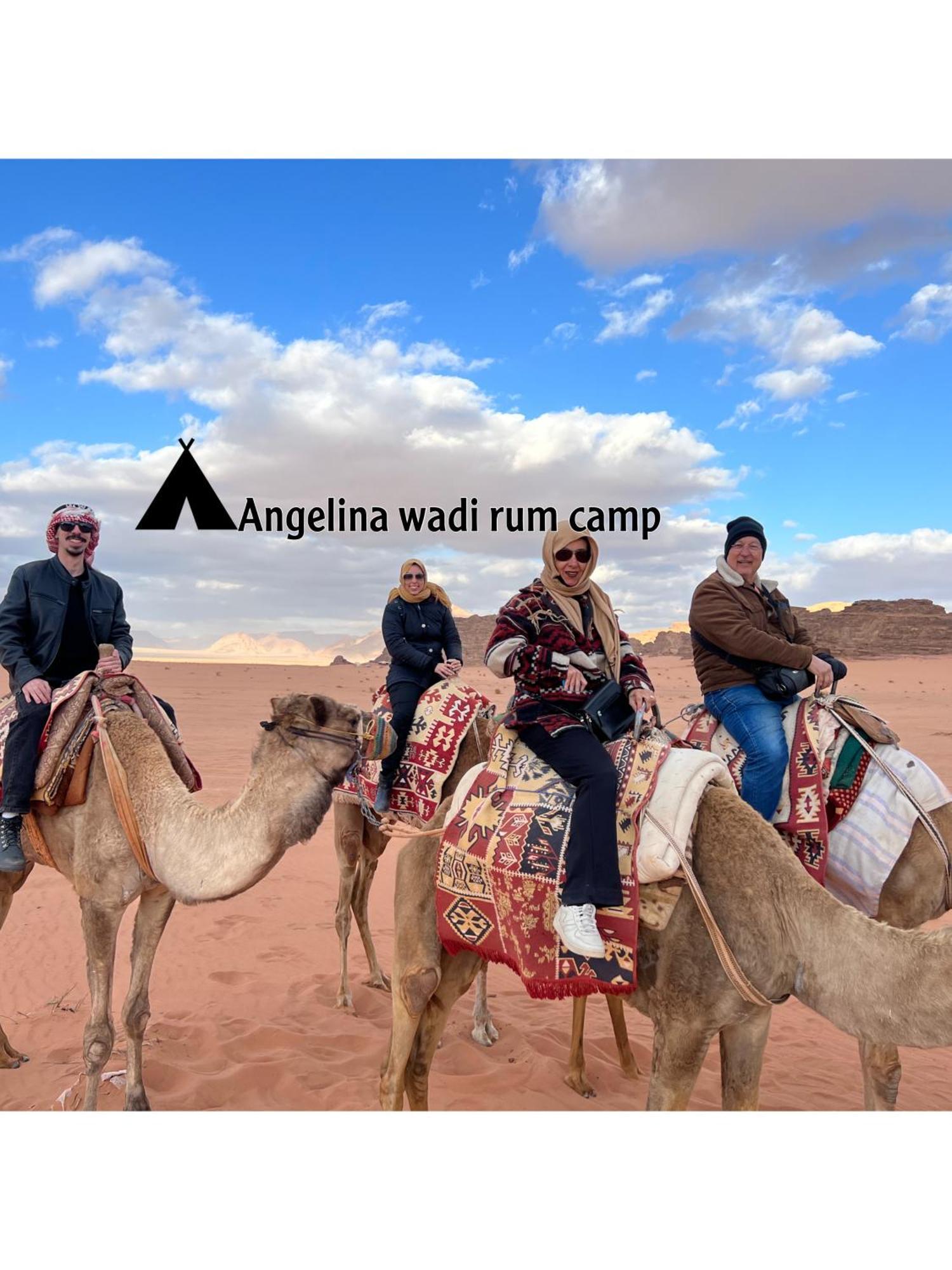 Angelina Wadi Rum Camp Eksteriør billede