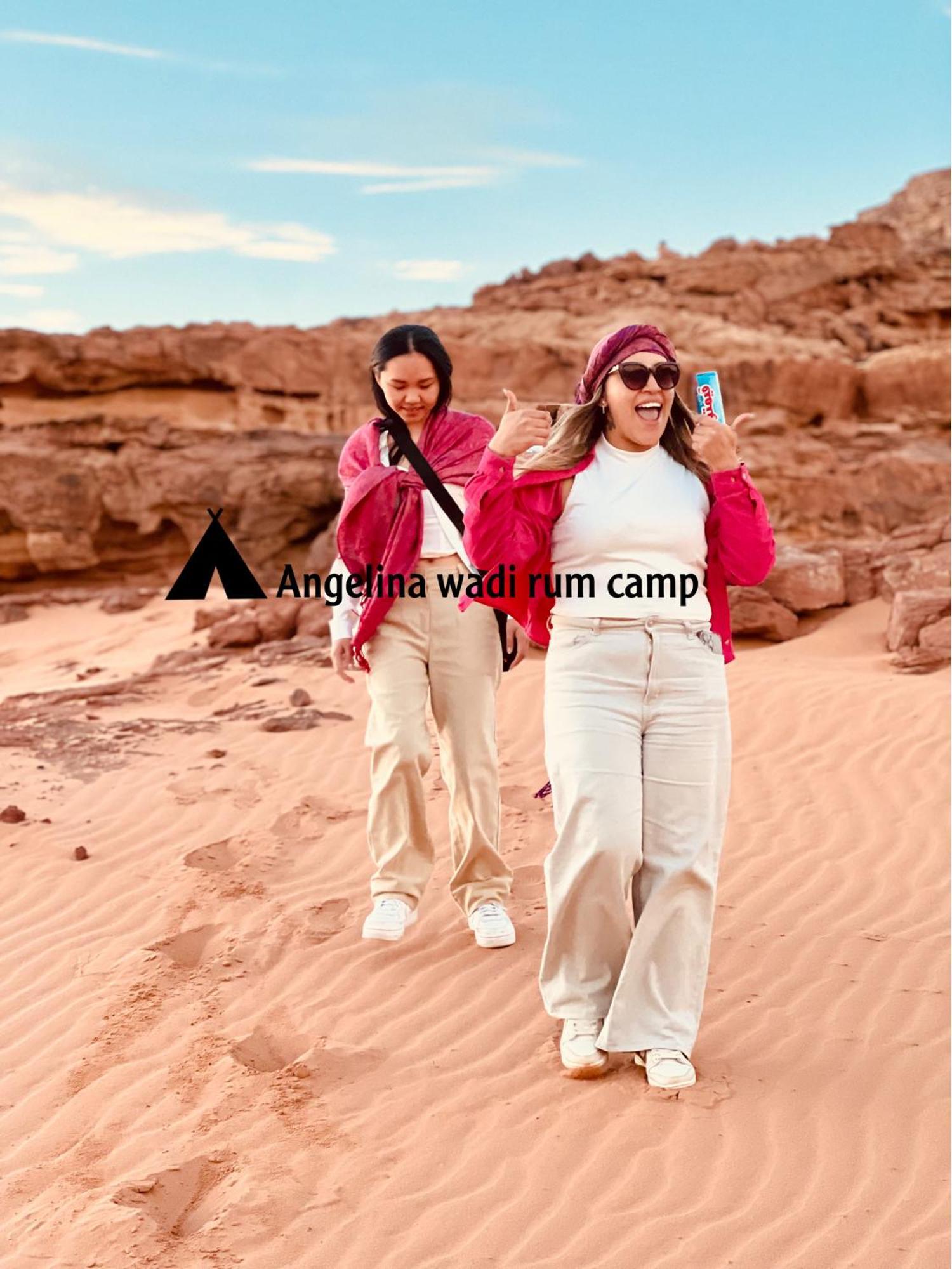 Angelina Wadi Rum Camp Eksteriør billede