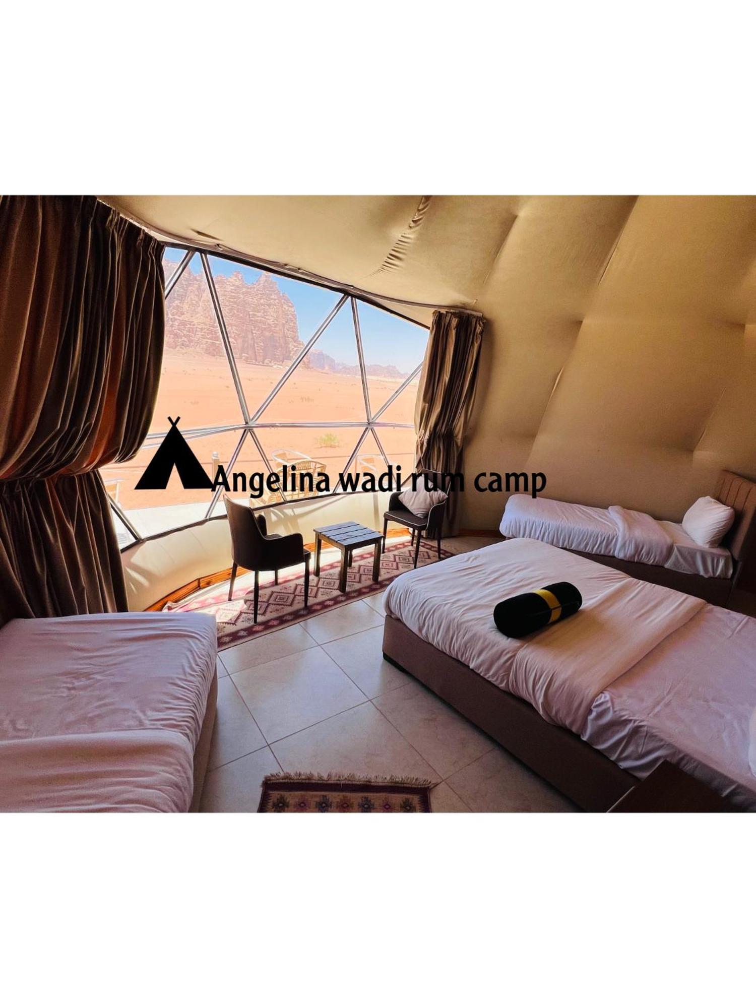 Angelina Wadi Rum Camp Eksteriør billede