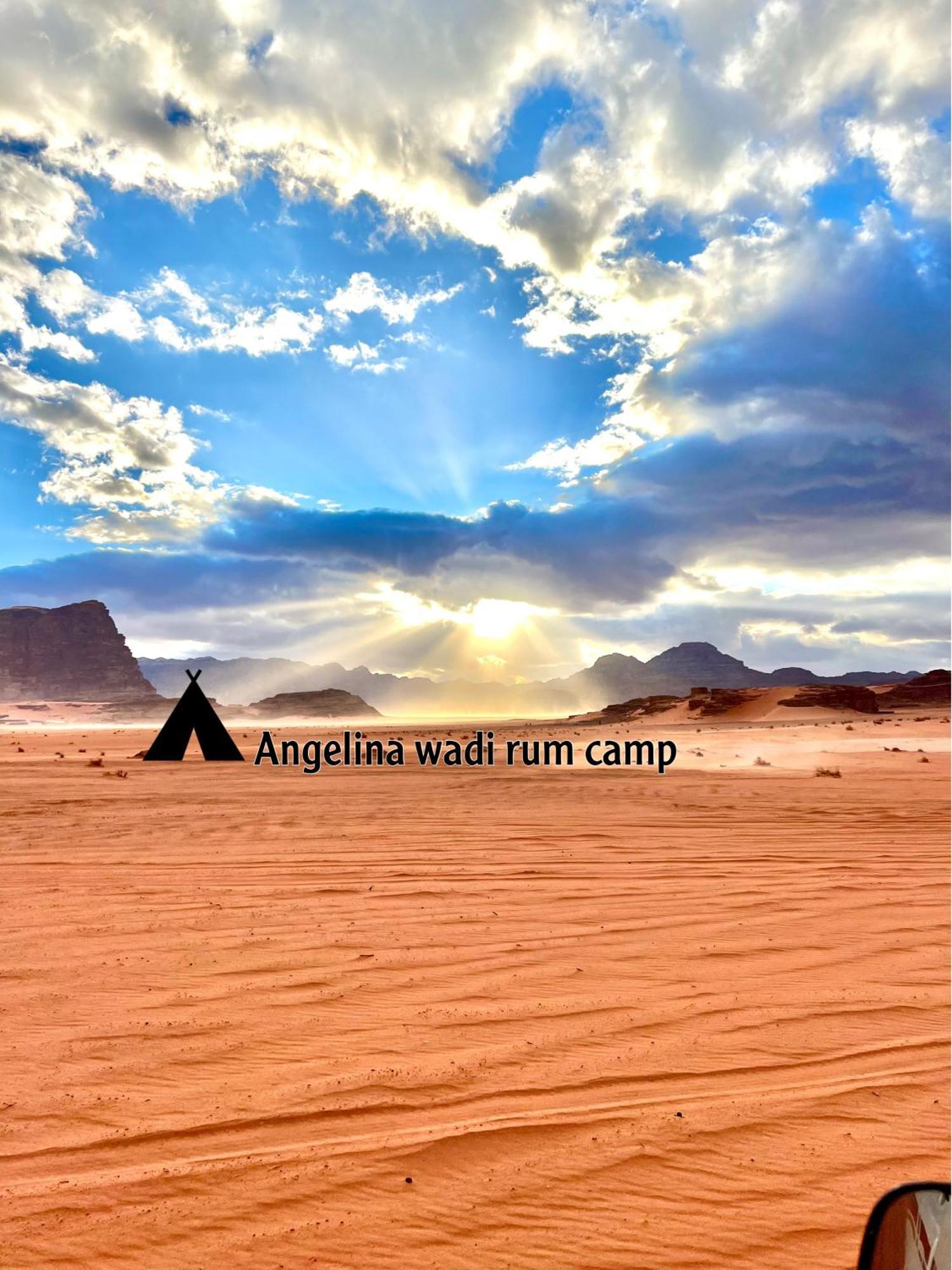 Angelina Wadi Rum Camp Eksteriør billede