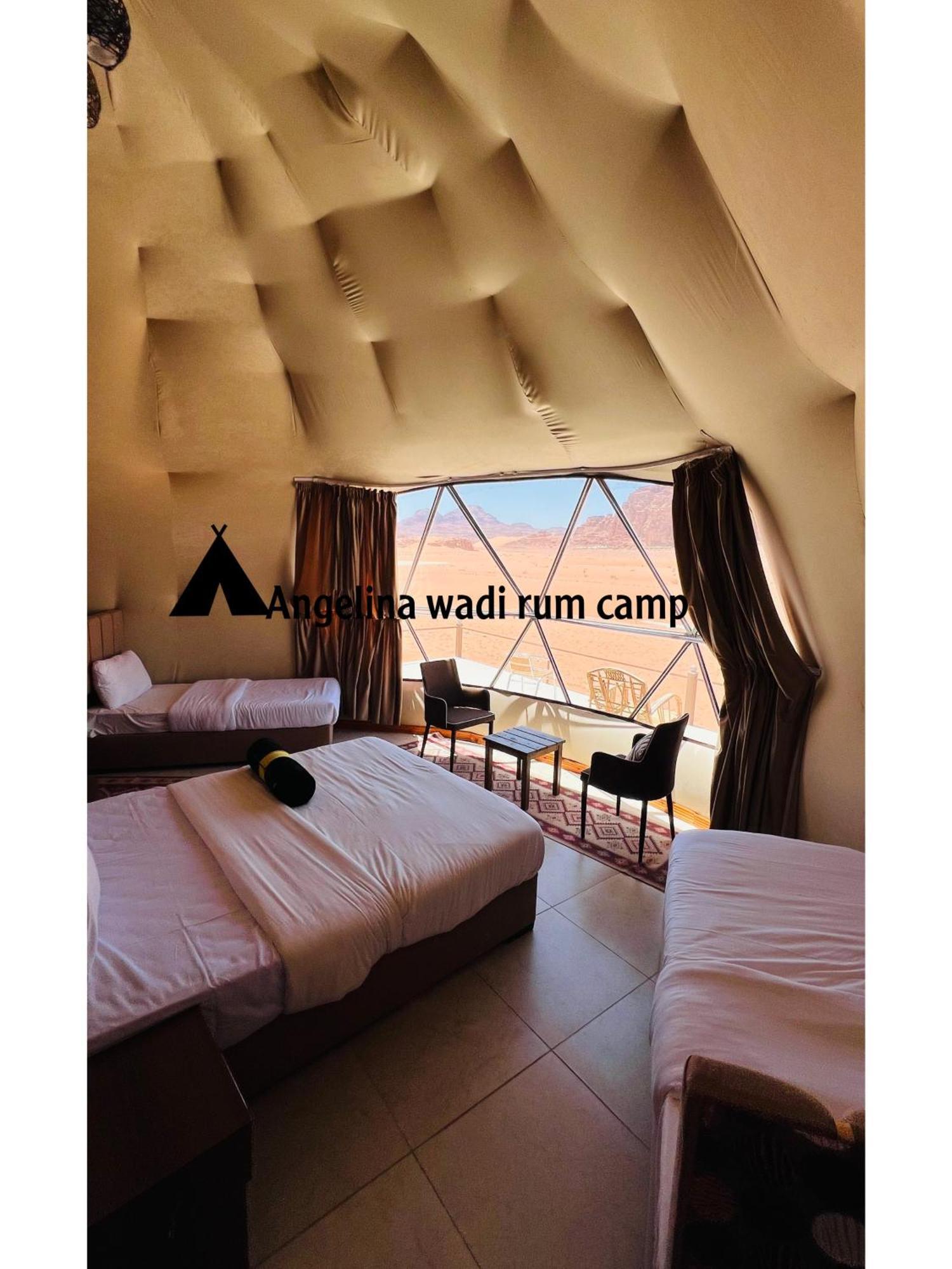 Angelina Wadi Rum Camp Eksteriør billede