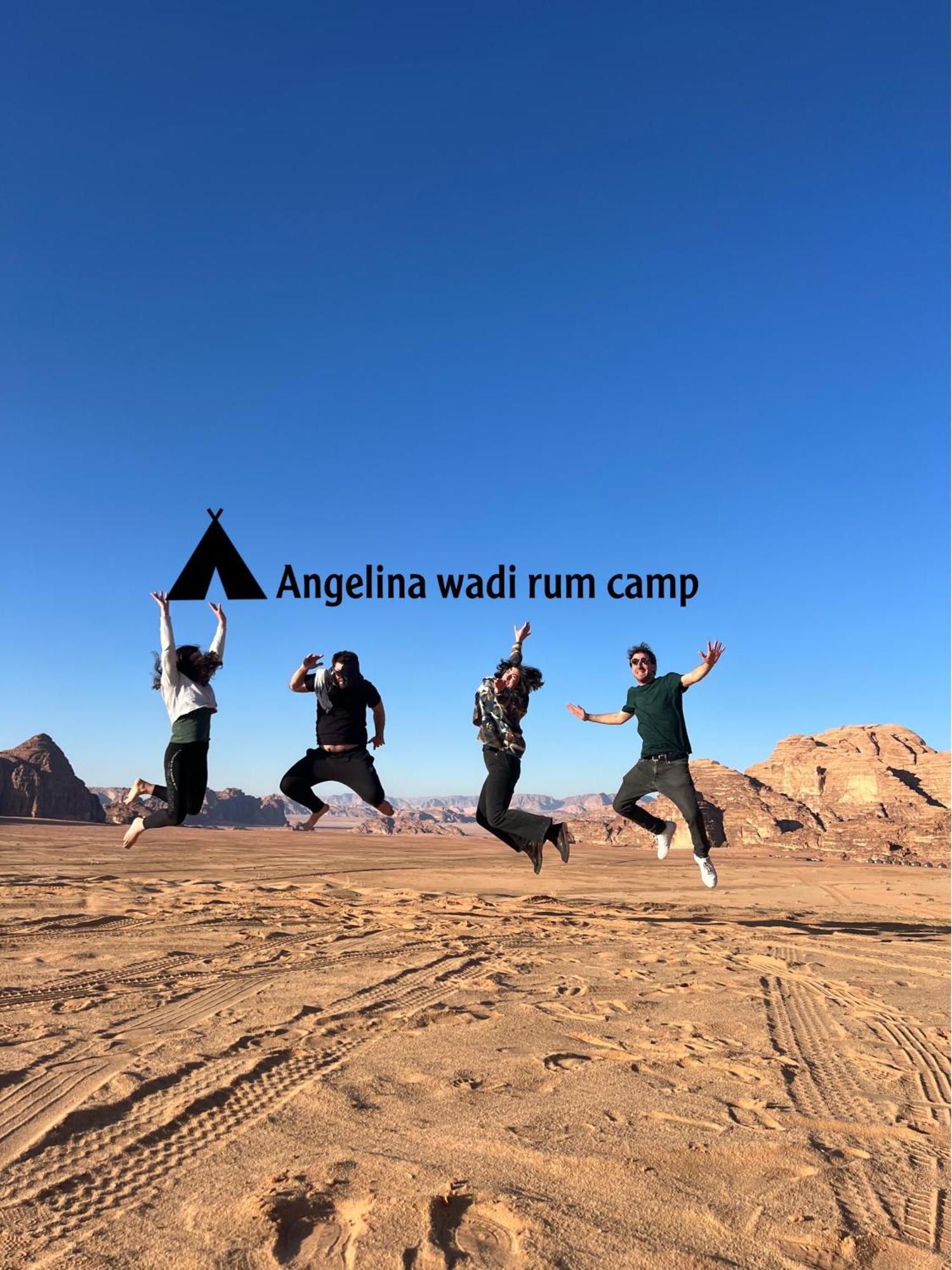 Angelina Wadi Rum Camp Eksteriør billede